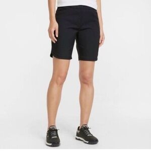 NWT Puma Womens Black Bermuda Shorts XS